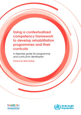 Using a contextualised competency framework to develop rehavbilitation programmes and their curricula