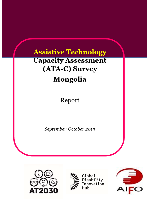 Assistive Technology Capacity Assessment Survey Mongolia Report