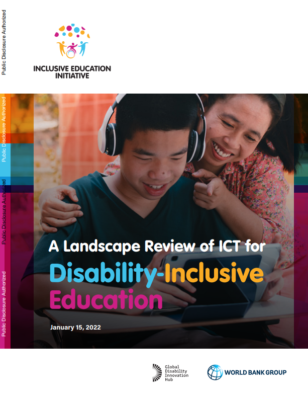 A Landscape Review of ICT for Disability-inclusive Education