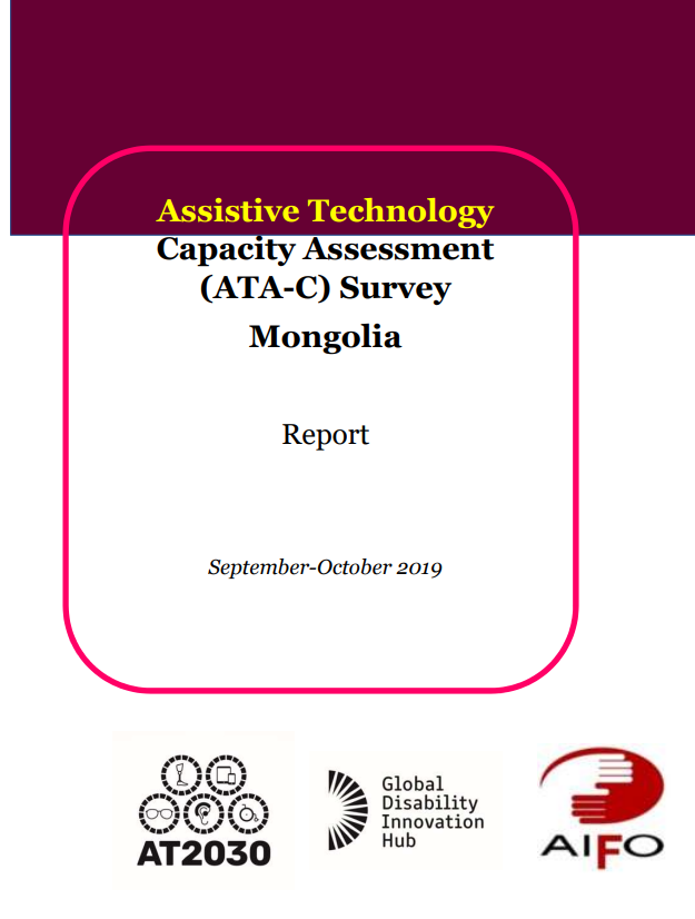 Assistive Technology Country Capacity Assessment of Mongolia