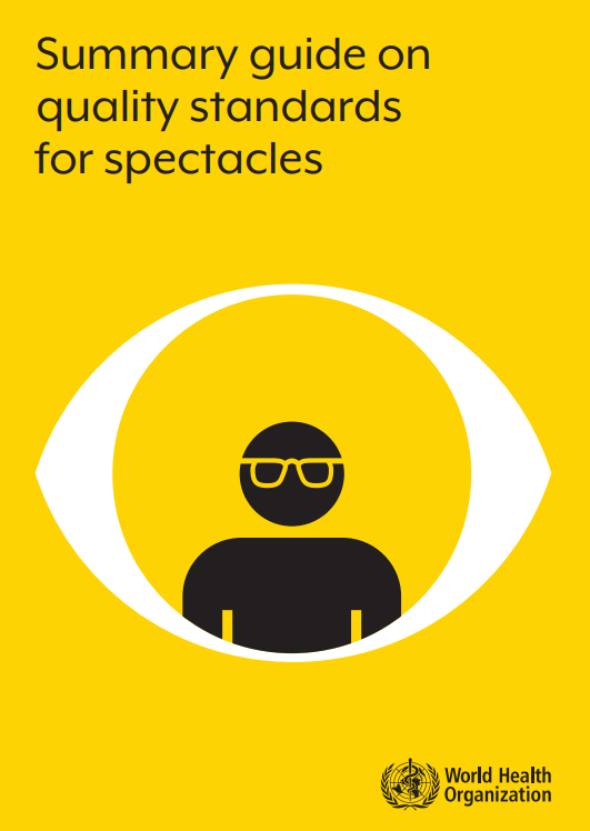Summary guide on quality standards for spectacles
