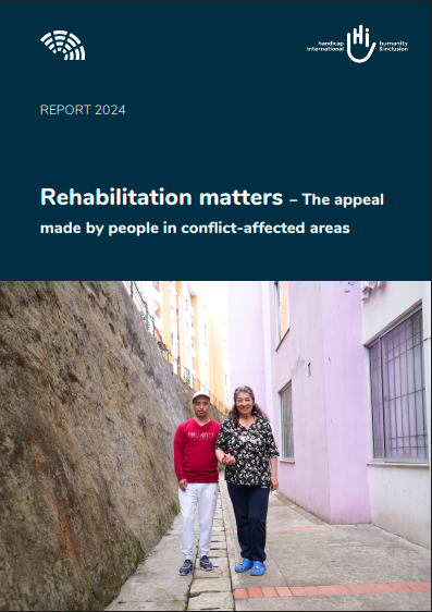 Rehabilitation Matters: The appeal made by people in conflict-affected areas