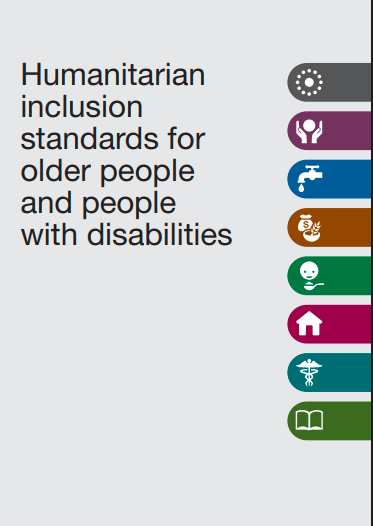 Humanitarian inclusion standards for older people and people with disabilities