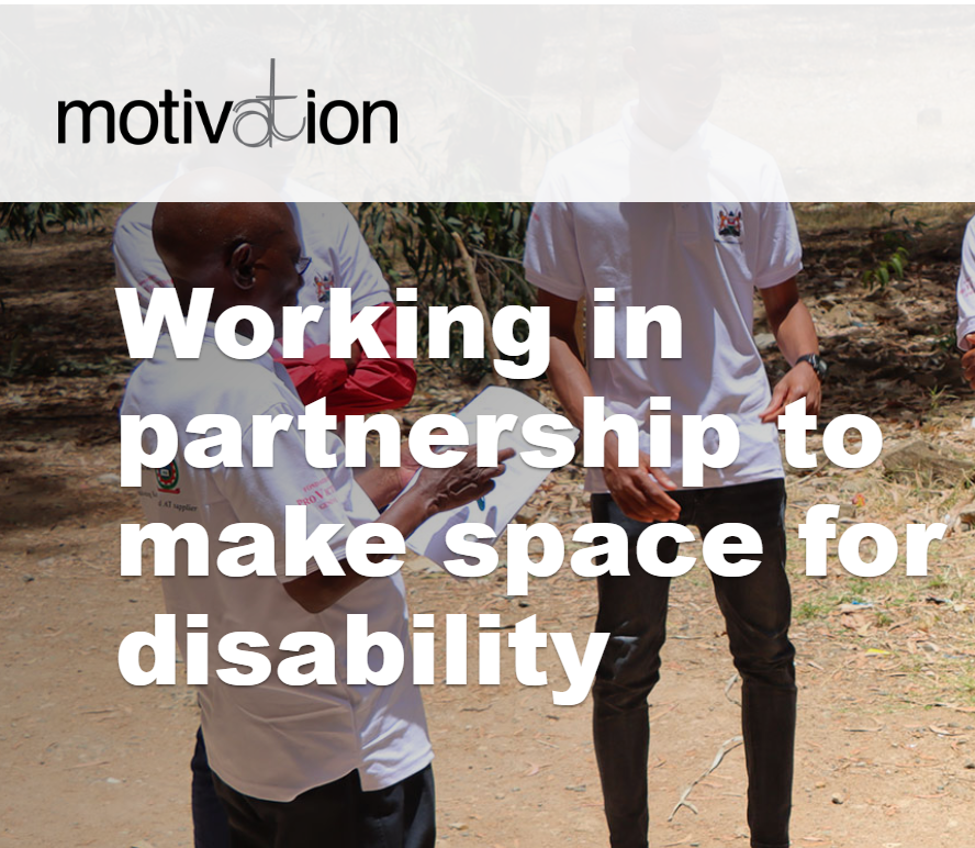Working in partnership to make space for disability: Stories