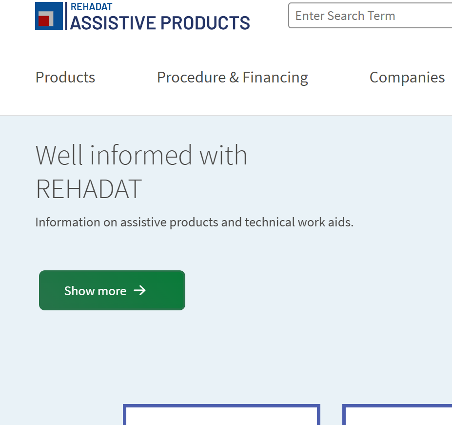 Hilfsmittelverzeichnis (German Assistive Device Directory)
