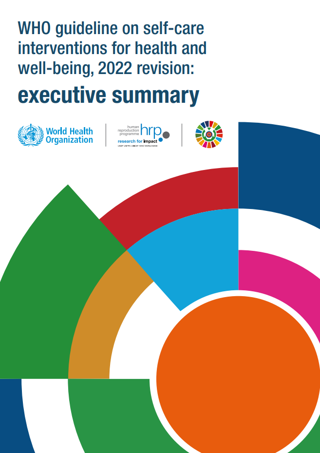WHO guideline on self-care interventions for health and well-being, 2022 revision: executive summary