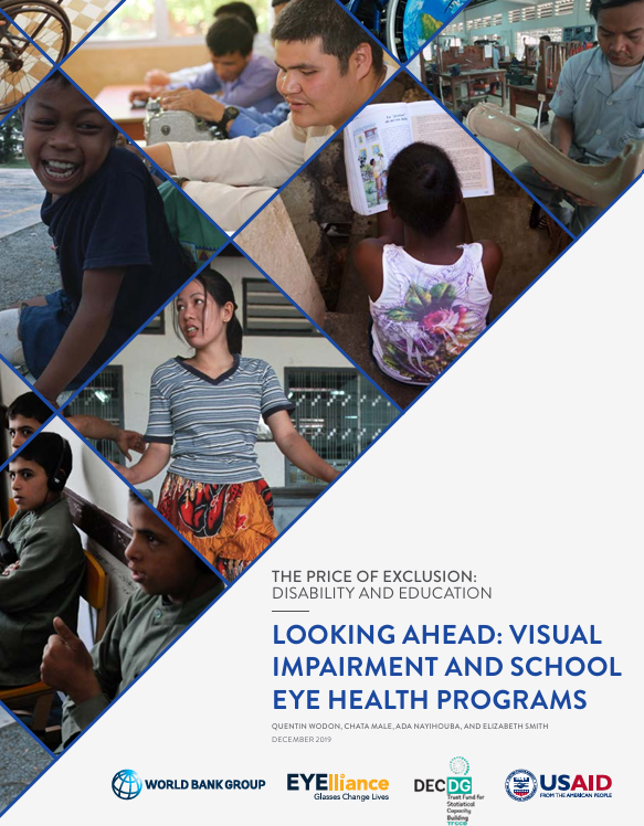 The price of exclusion: Disability and Education. Looking ahead: Visual Impairment and School Eye Health Programs