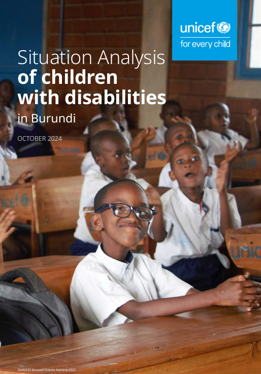 Situation Analysis of children with disabilities in Burundi