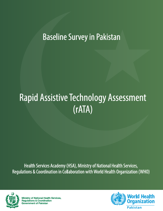 Baseline Survey in Pakistan Rapid Assistive Technology Assessment (rATA)